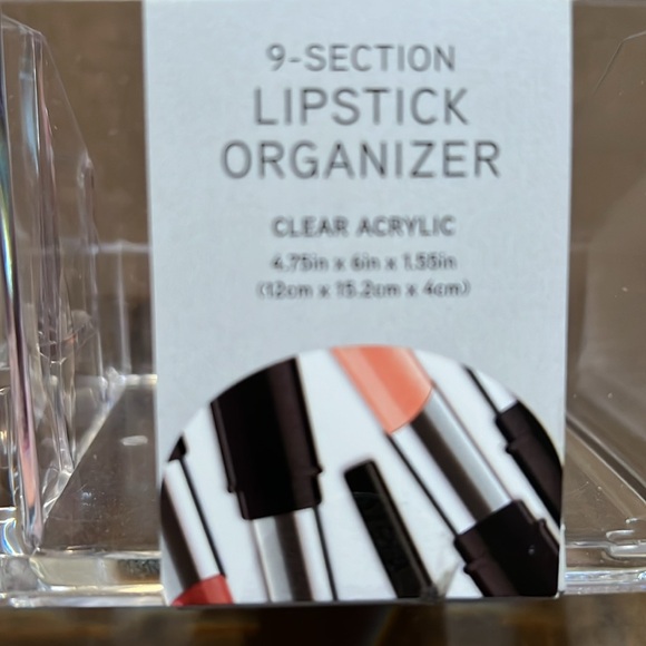 NWT Milano 9-Section Lipstick Organizer - Picture 3 of 5